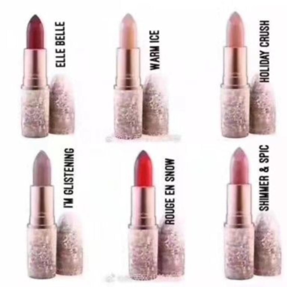 Mac SnowBall Lipstick Rouge En Snow Lipstick NWT - Picture 3 of 4
